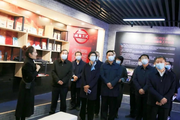 国家公安部禁毒委领导一行莅临实践基地参观指导禁毒工作