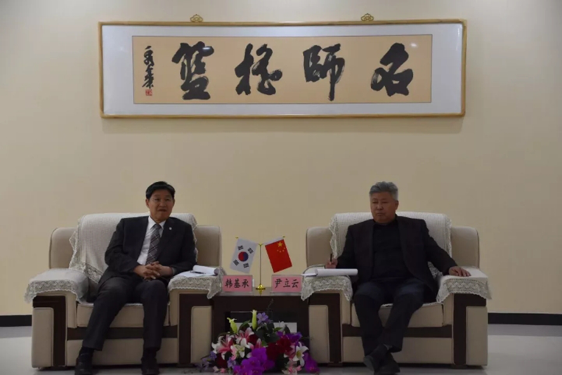 韩国光神大学国际教育交流代表团再次访问我院